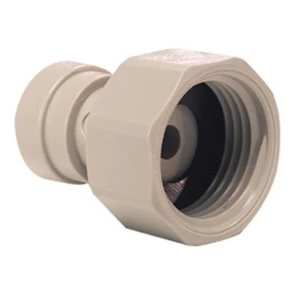 John Guest Tap Adaptor Bsp Thread - 1/4" X 3/4" Bsp Flat End 1