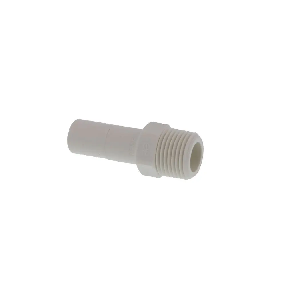 John Guest Stem Adapter Polypro - 1/2 X 3/8 Nptf 2