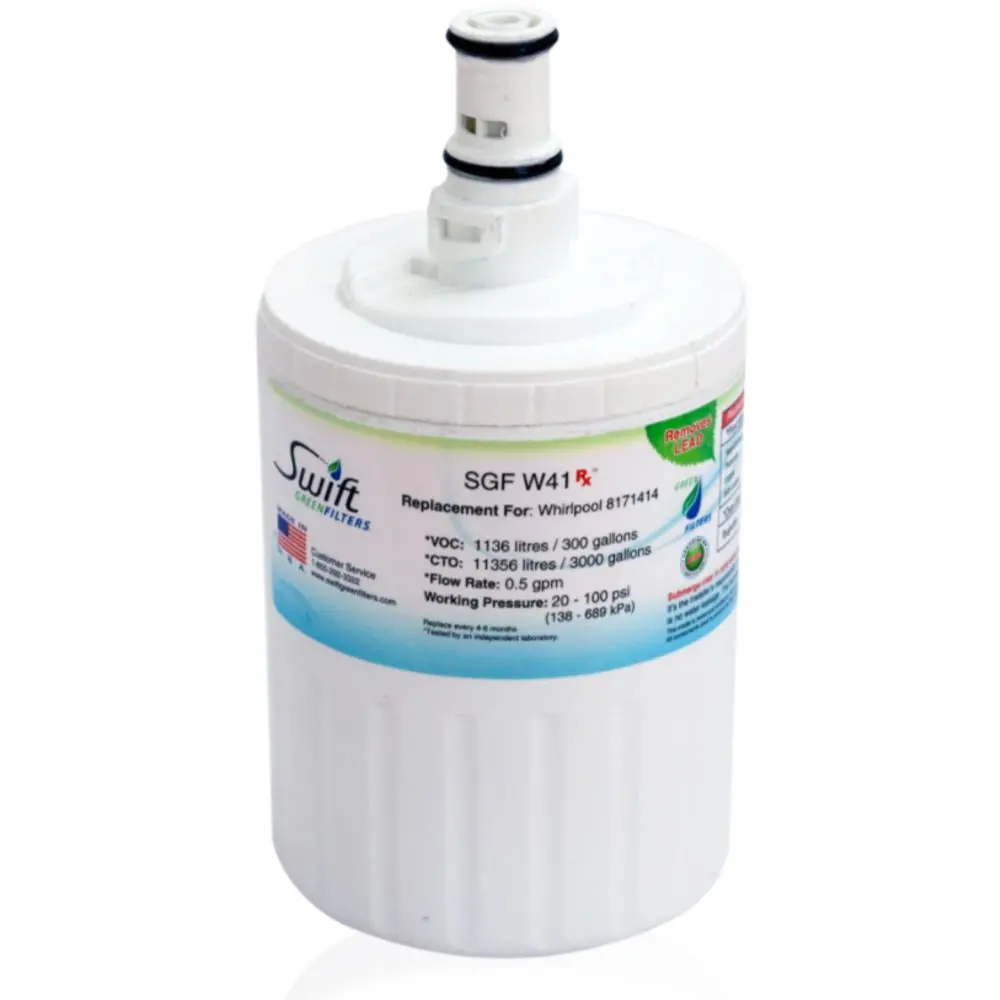 Swift Green Sgf-W41 Compatible Filter For Whirlpool Kitchenaid 8171414 1
