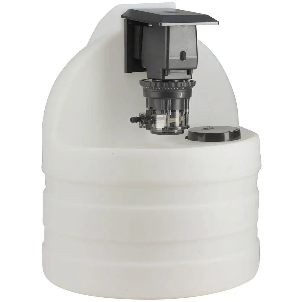 Stenner Single Head Adjustable Pump With 15 Gallon Tank #2 Tube 0.8 - 17 Gpd System 1