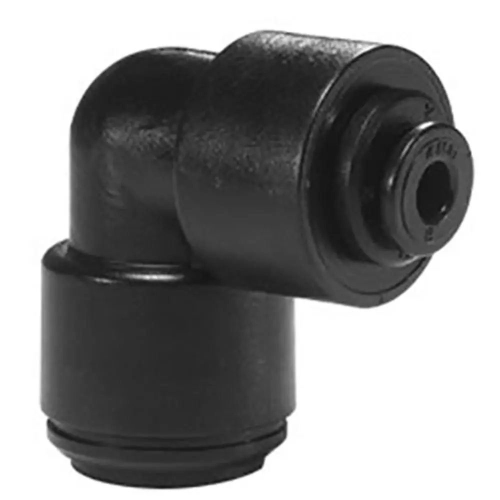 John Guest Reducing Union Elbow Black Acetal - 8Mm X 6Mm 1