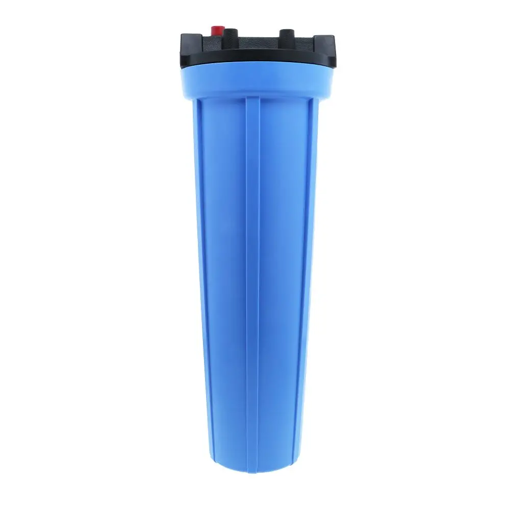 Pentek 20" Slim Line Water Filter Housing Black/Blue W/ Pr - 1/2" Fpt 2
