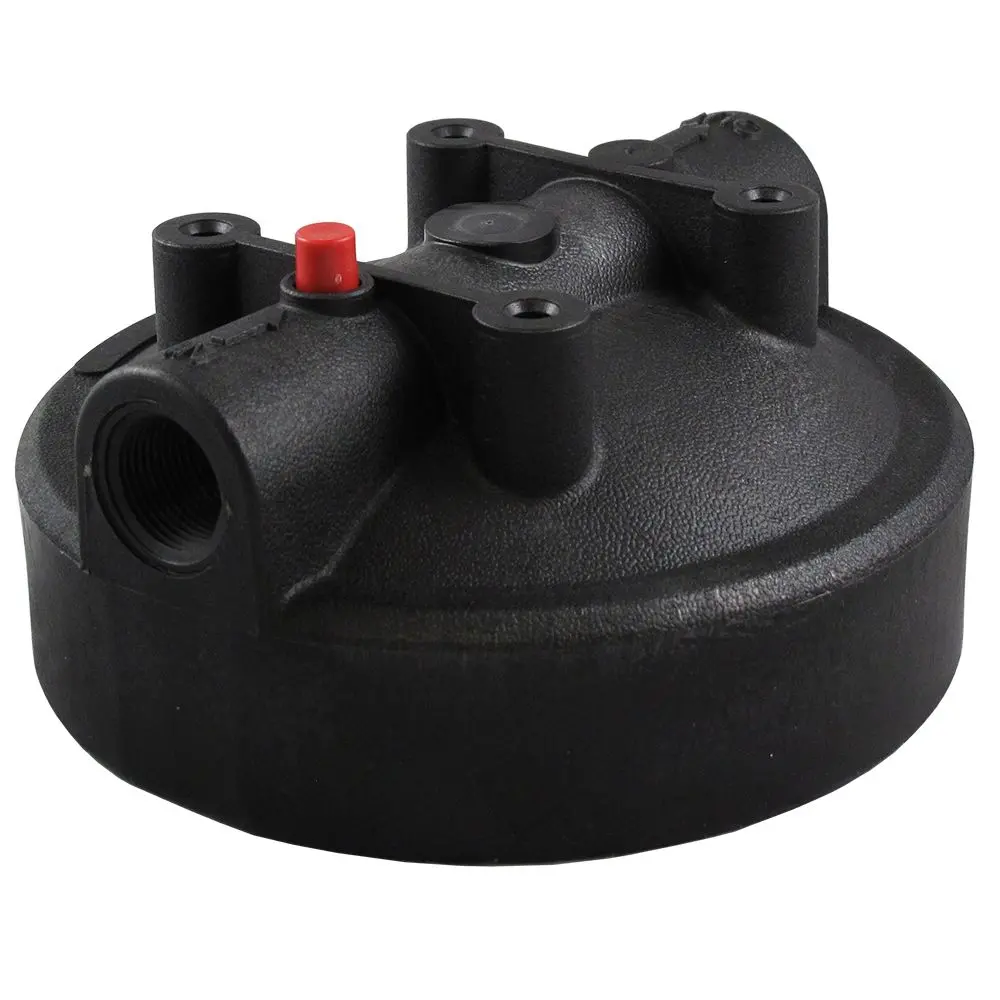 Pentek Black Hfpp Cap W/ Pr For Big Blue Housings 1