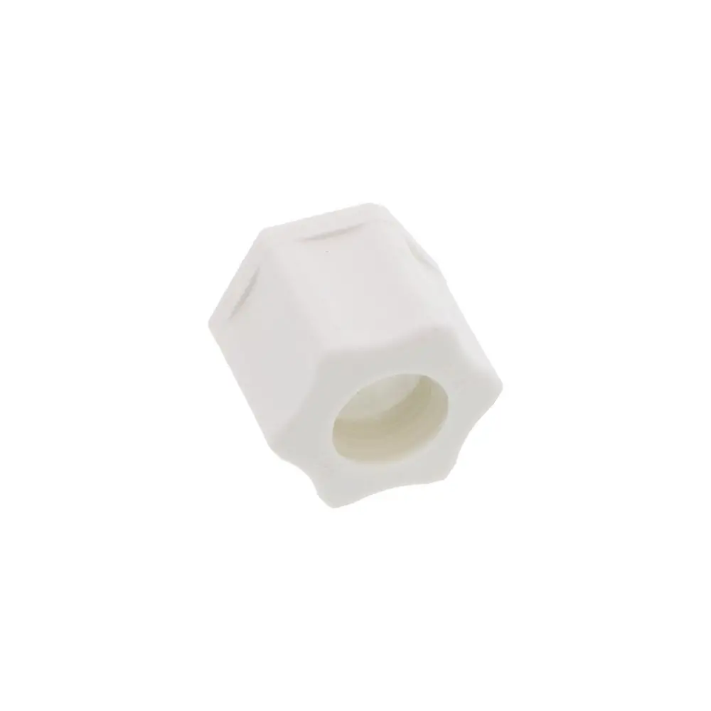 Jaco P-Pg-8 Polypropylene Plastic Gripper Nut 1/2 Od Tube 1