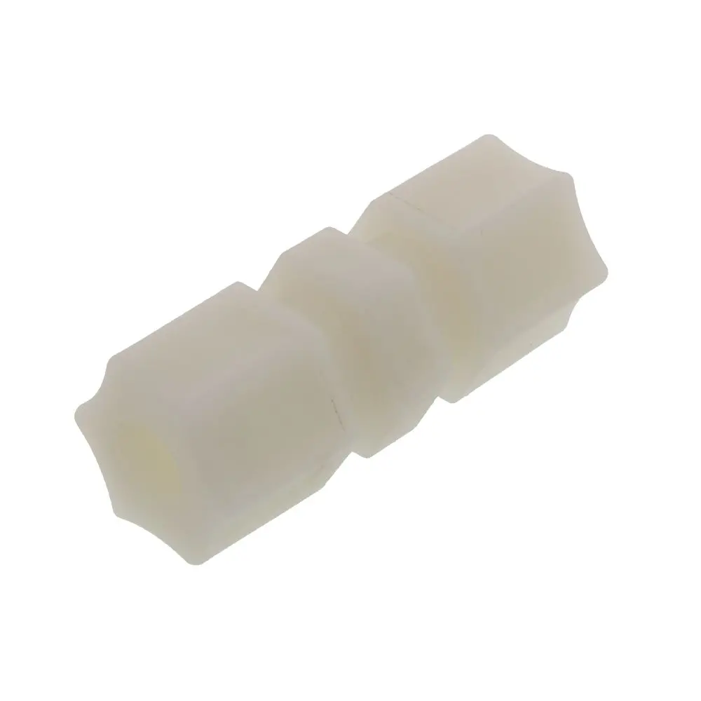 Jaco 15-6-N-O Nylon Union Connector 3/8 Od Tube X 3/8 Od Tube 1