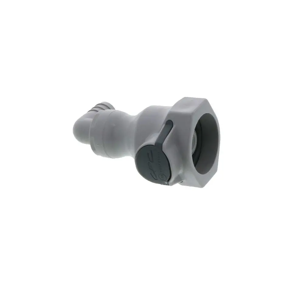 Udc Valved Elbow Hose Barb Coupling Body - 1/2 Id Barb Epdm O-Ring 2