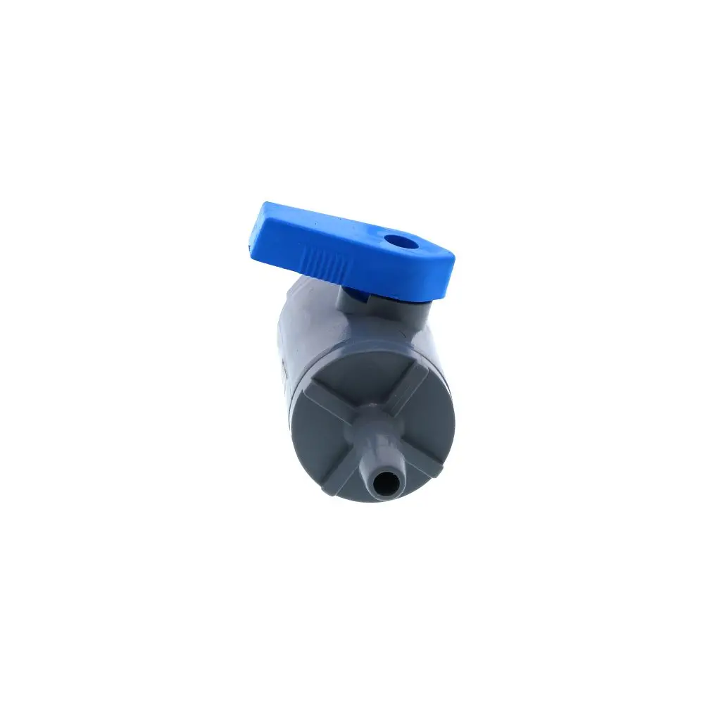 Smc Inline Ball Valve Pvc Fnpt/Barb - 1/4 Id Barb X 1/4 Fnpt 3