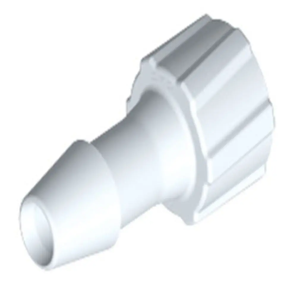 Lm6130 Luer Fitting White Nylon Male Luer X 3/16 Hb 1