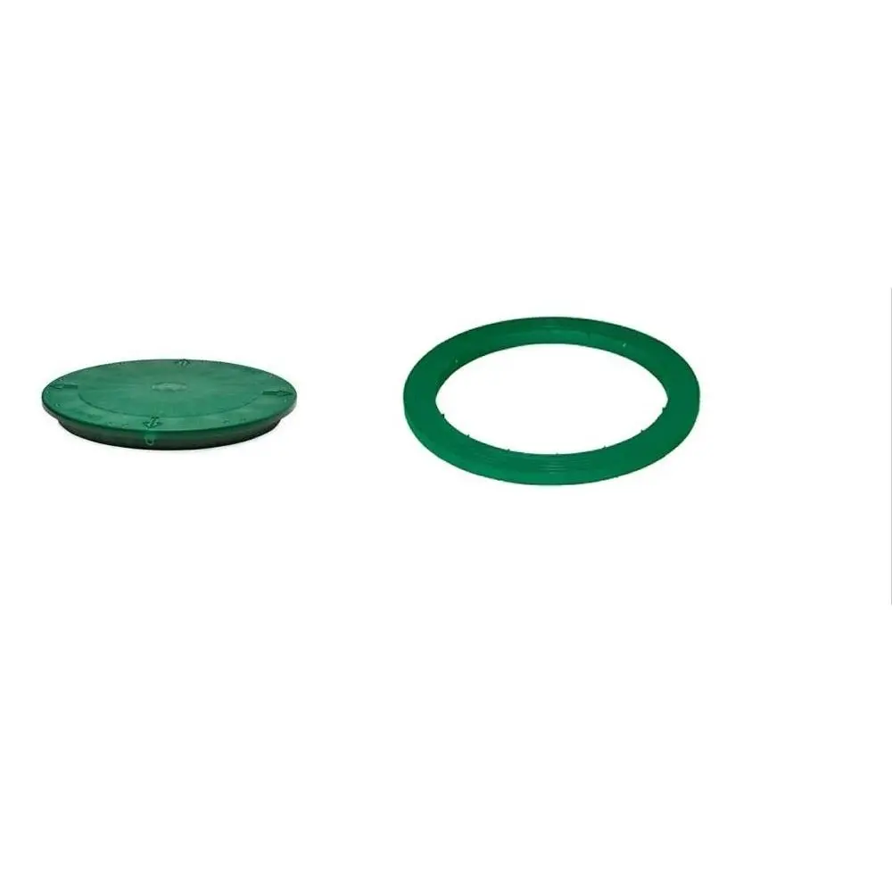 Tuf-Tite 24" Heavy Duty Flat Lid And 24" Ring Combo 1