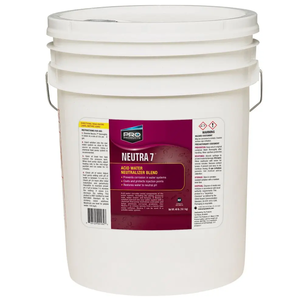 Pro Neutra-7 Acid Water Neutralizer - 40 Lb Bucket 1