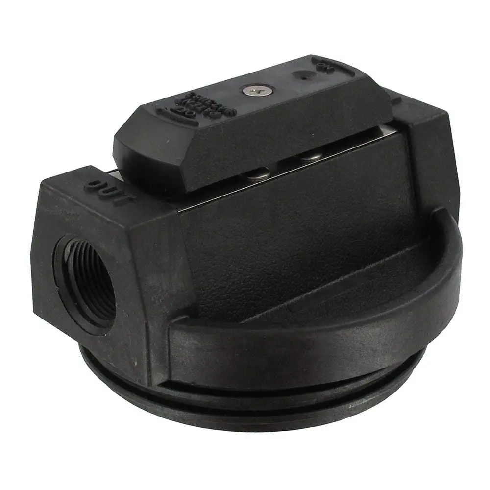 Pentek 154134 Black Vih Cap For #10 And #20 Vih Housings W/ Pr - 3/4" Fpt 1