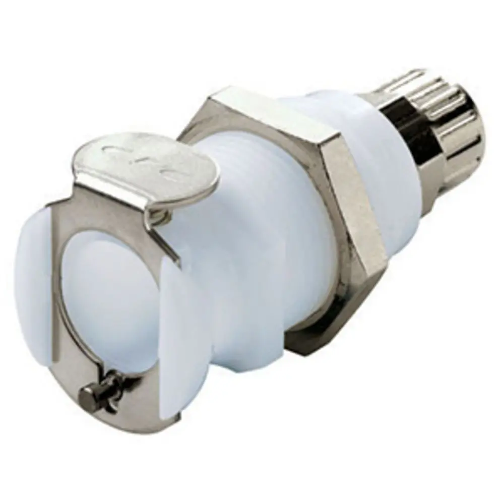 Plcd12004 Valved Panel Mount Ptf Coupling Body 1/4 Ptf 1
