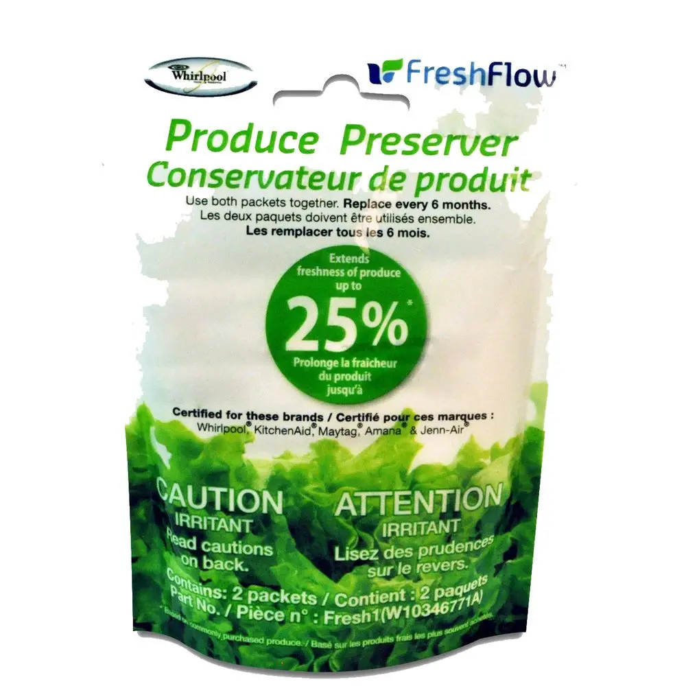 Whirlpool W10346771a  Freshflow Refrigerator Produce Preserver 1