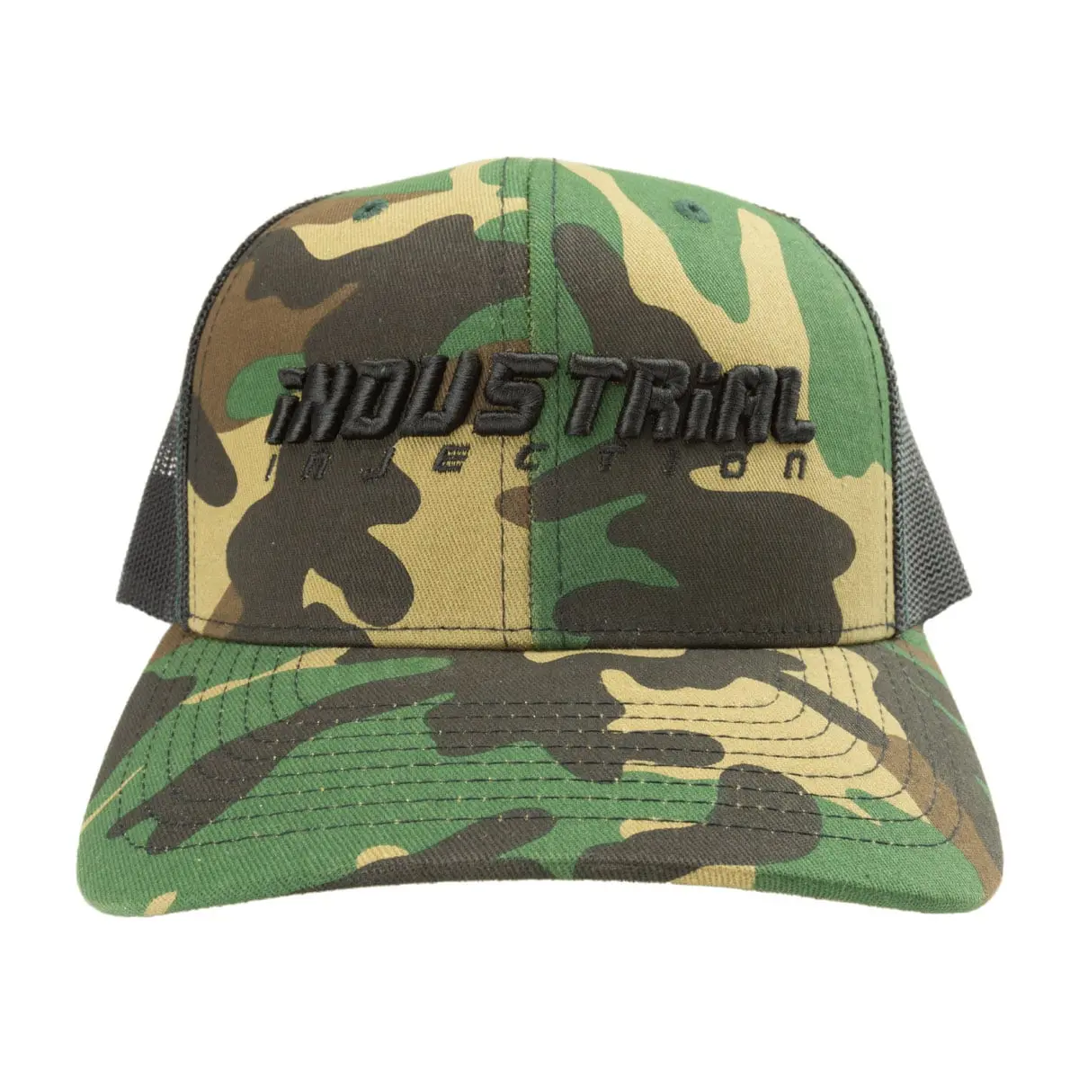 Crusher Camo Mesh Snapback Hat 1