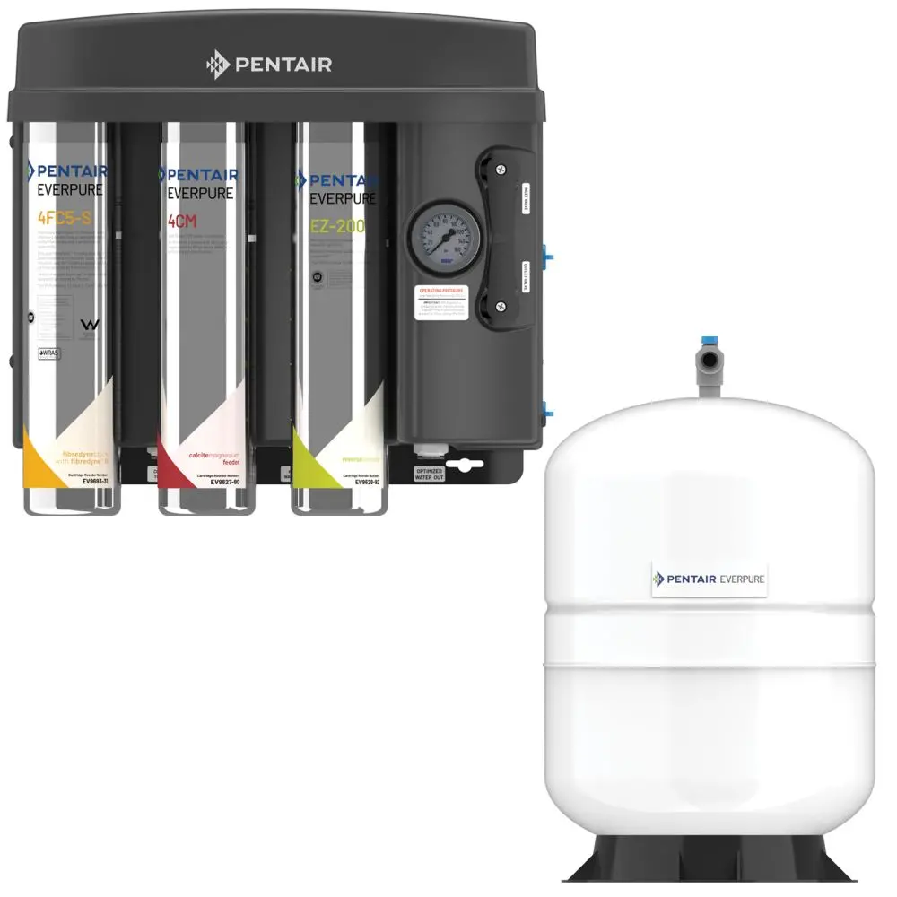 Everpure Ev9975-52 Ez-Ro System - 200 Gpd W/5 Gal Hydropneumatic Tank 1