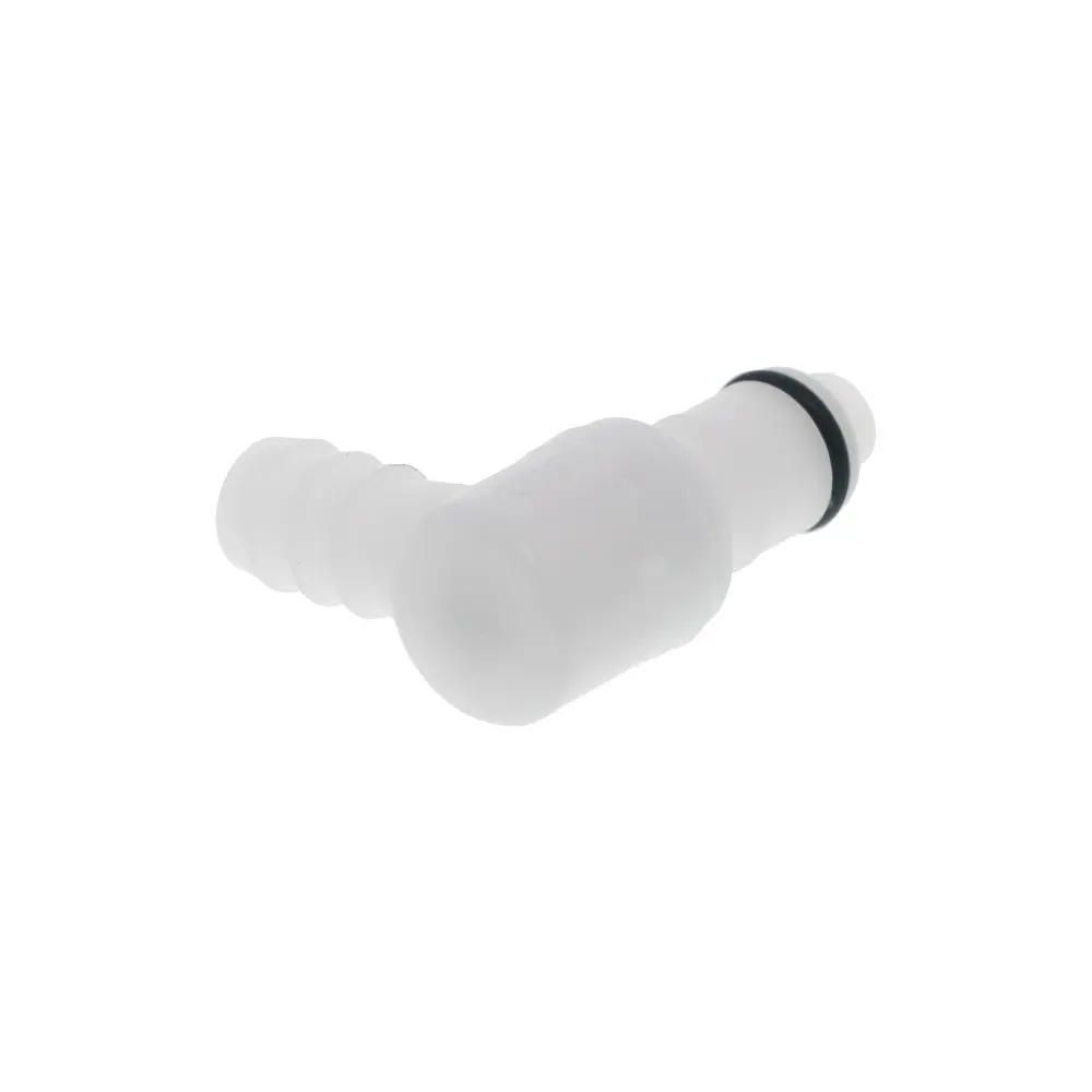Apcd23006 Valved Elbow Hose Barb Coupling Insert 3/8 Id Barb 1