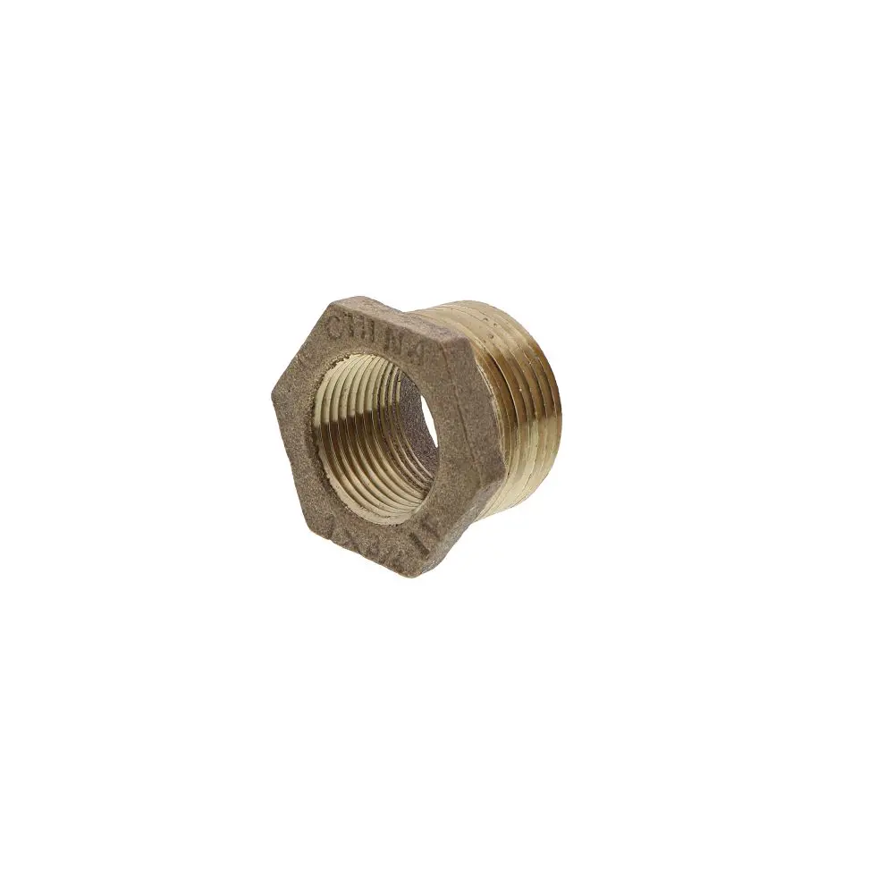 Lead Free Brass Hex Bushing - 1 Mpt X 3/4 Fpt 1