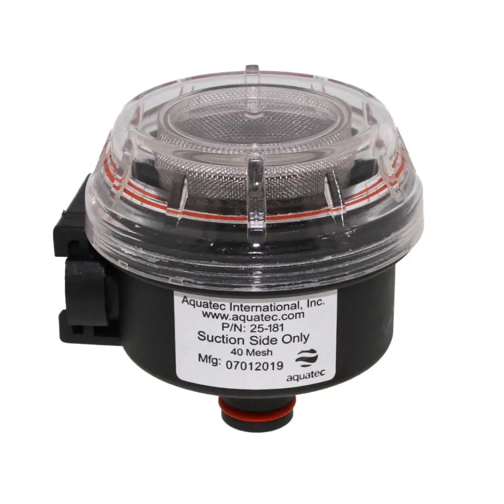 25-181 Pump Protector Strainer 40 Mesh Pump Filter Ss 3/4" Qa Male X 3/4" Qa Female For 550 Series Pumps 1