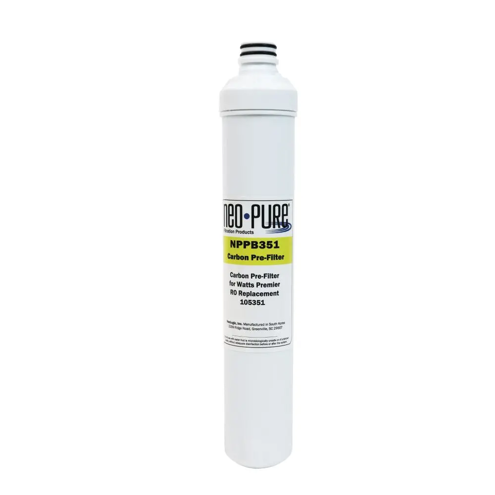Neo-Pure Ro-Pure Carbon Pre-Filter Replacement For Watts Premier 105351 1