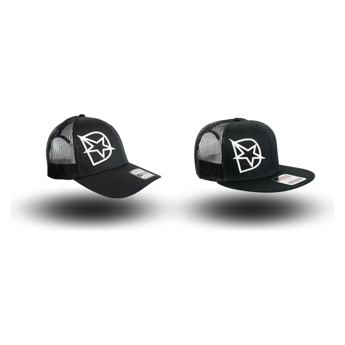 Dmaxstore D-Star Snapback Hat (White/Black) 1