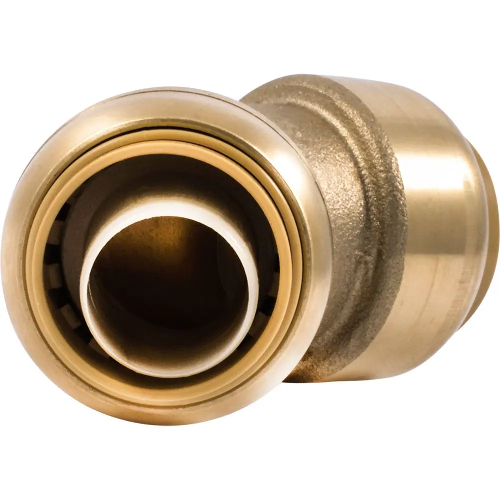 Sharkbite® U656lf Lead-Free Brass Push-To-Connect 45-Degree Elbow - 3/4" X 3/4" 2