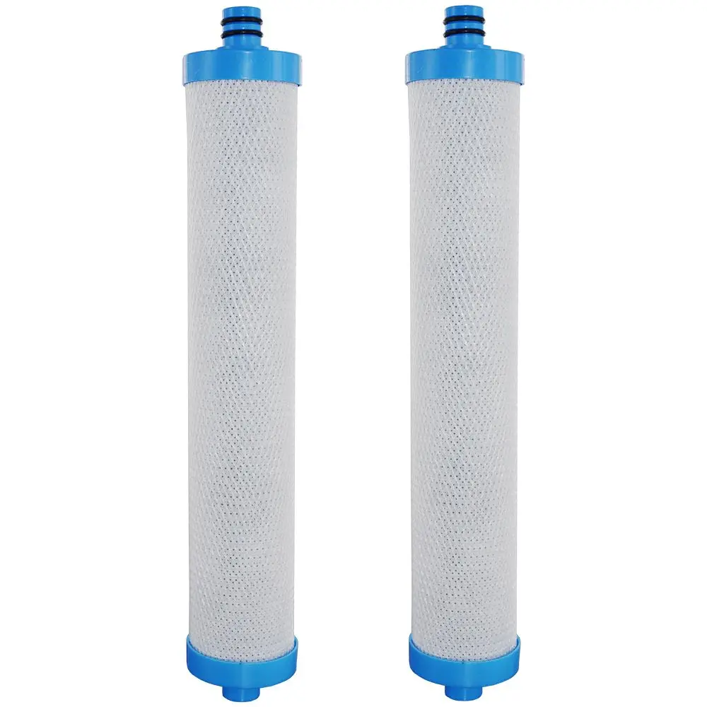 Hydrotech Compatible 3 Stage Ro System Replacement Filter Kit With Carbon Block Pre/Postfilters 1