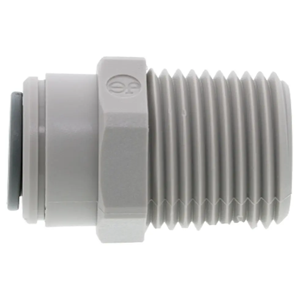John Guest Male Connector - 3/8 X 1/2 Nptf 2