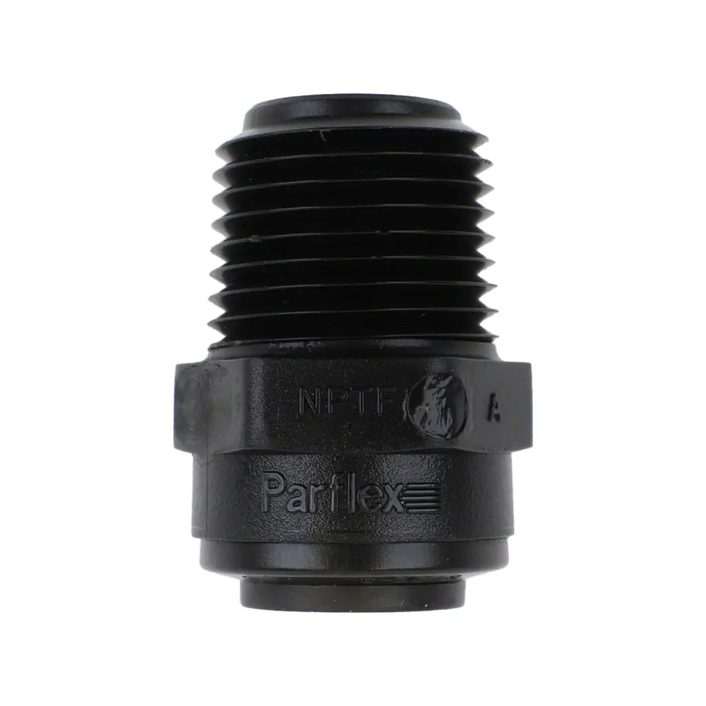 Parker Trueseal Kynar Male Connector 1/4 X 3/8 Nptf 1