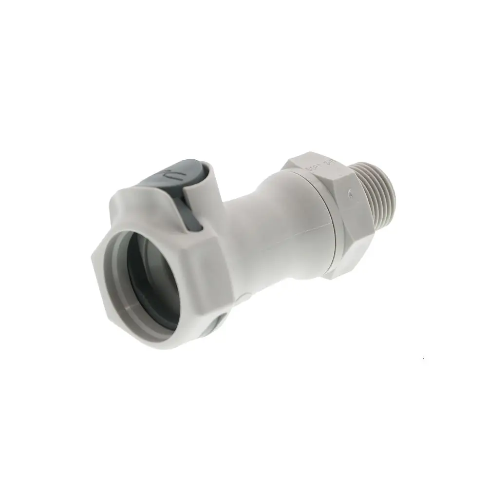 Hfcd10612bspt Valved Male Thread Coupling Body 3/8 Bspt 1