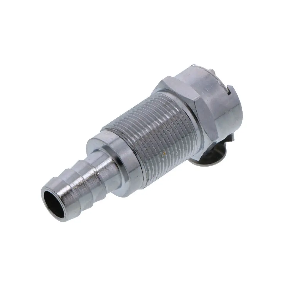 Lcd16006 Valved Panel Mount Hose Barb Coupling Body 3/8 Id Barb 2