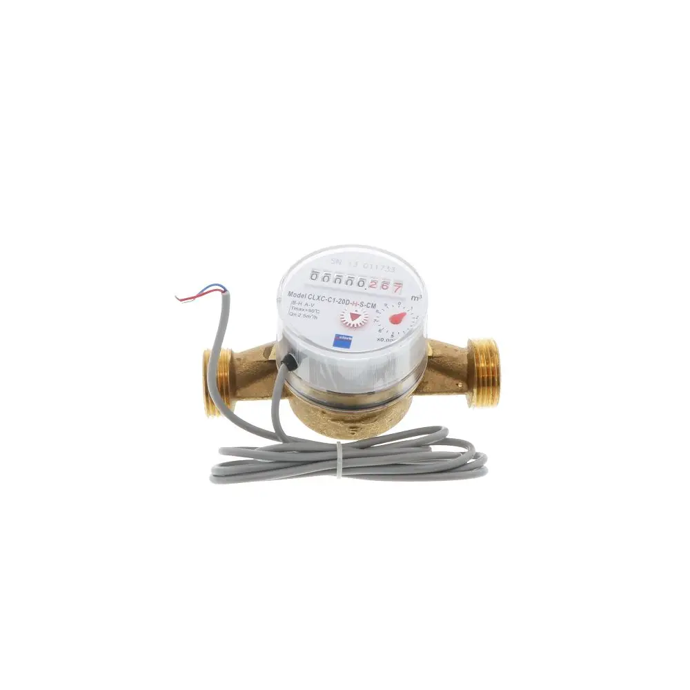 Clark Clxc-C1 Series Single Jet Totalizing Water Meter 3/4 1 Pulse Per 10 Liters 1