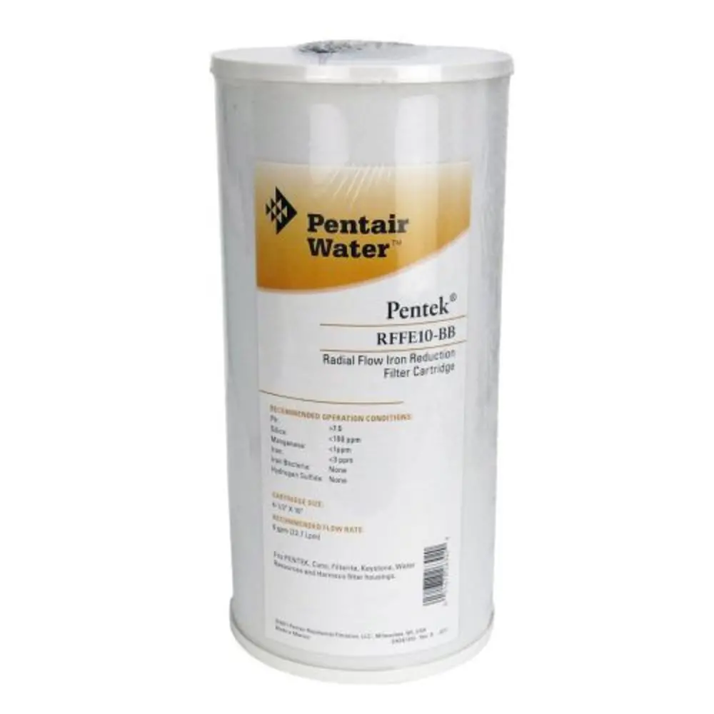 10 X 4.5" Pentek Rffe10-Bb Radial-Flow Iron Reduction 1