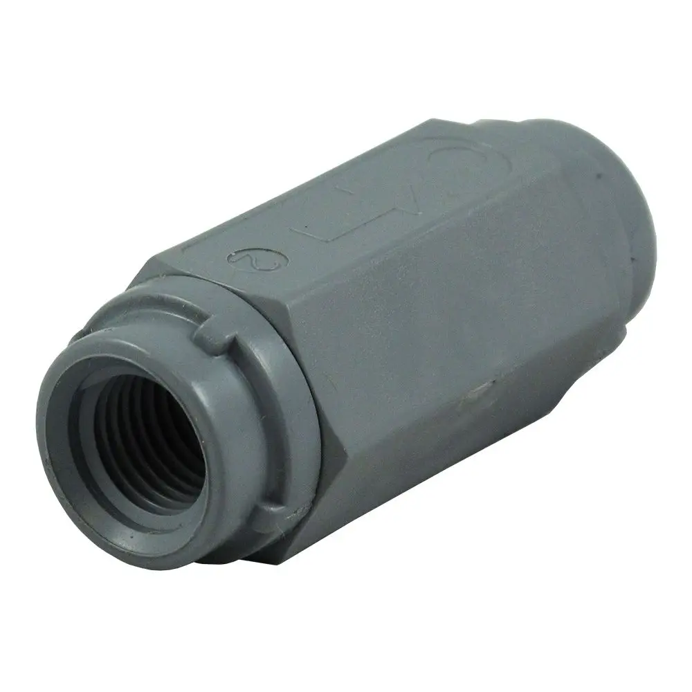 Check Valve 426 Series Pvc Gray 1/4" Fpt Buna 1