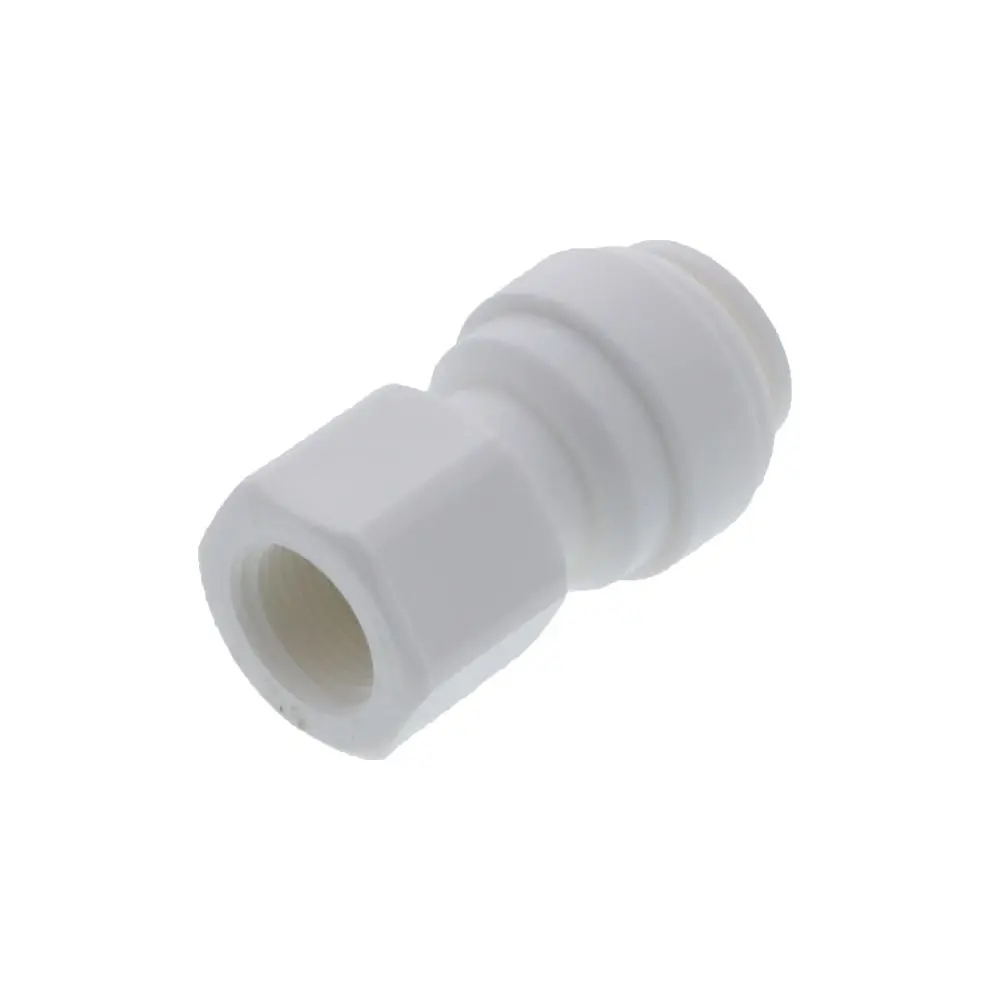 Dmfit Female Faucet/Refrigerator Connector - 3/8 Push-In X 7/16 Uns 2