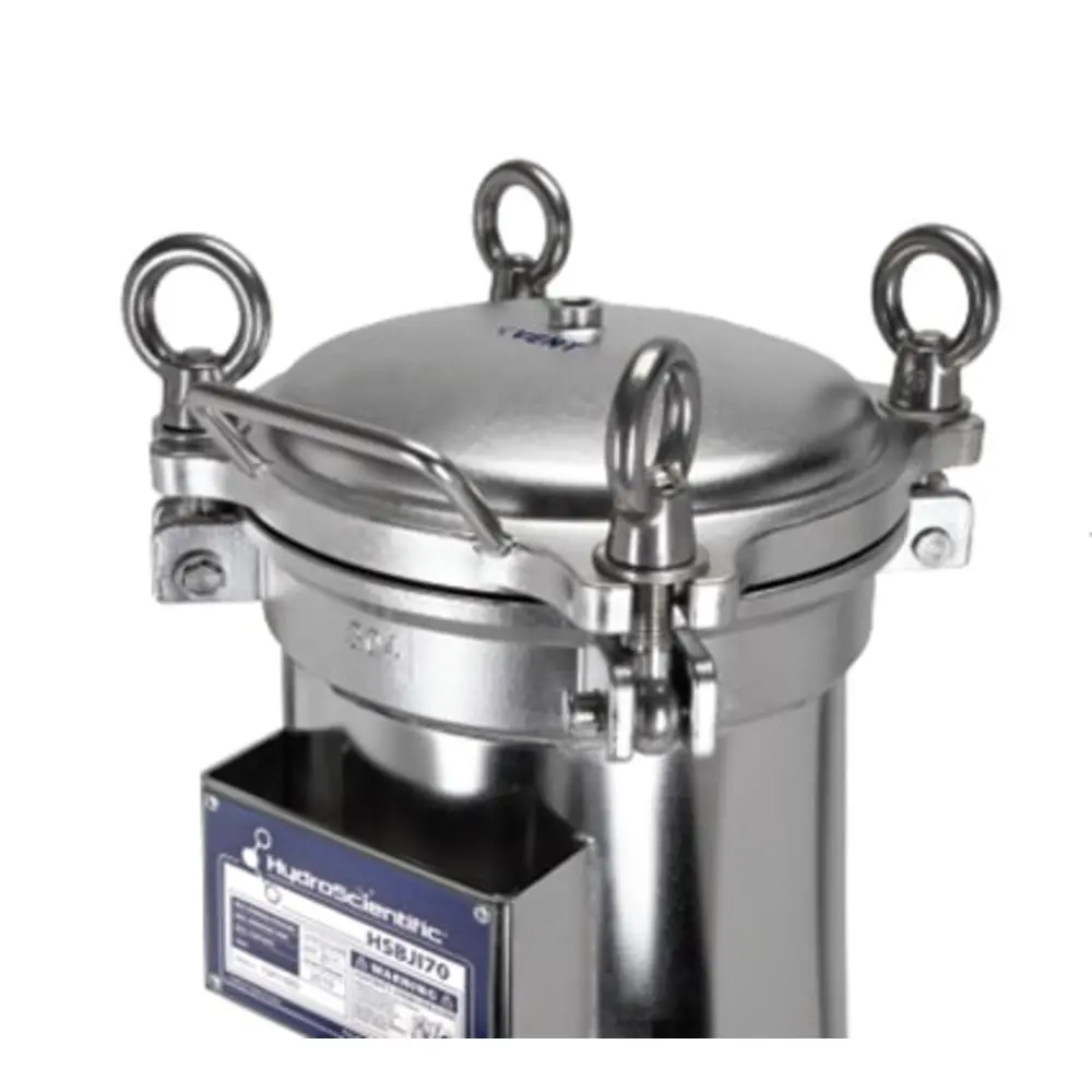 Hydroscientific Bf1-316-2N Swing Bolt Single Bag Housing 2