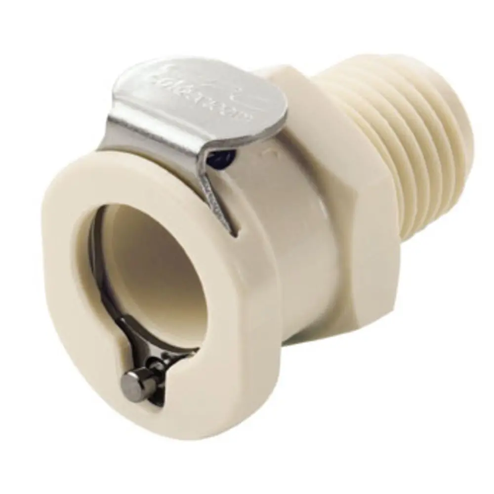1/4 Npt Non-Valved Polypropylene Coupling Body 1