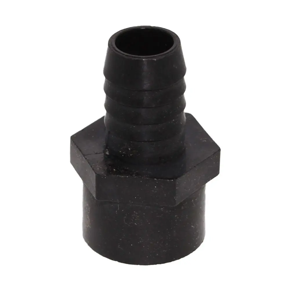 Female Barb Adapter - 5/8 Barb X 1/2 Fnpt - Black Polypropylene 1
