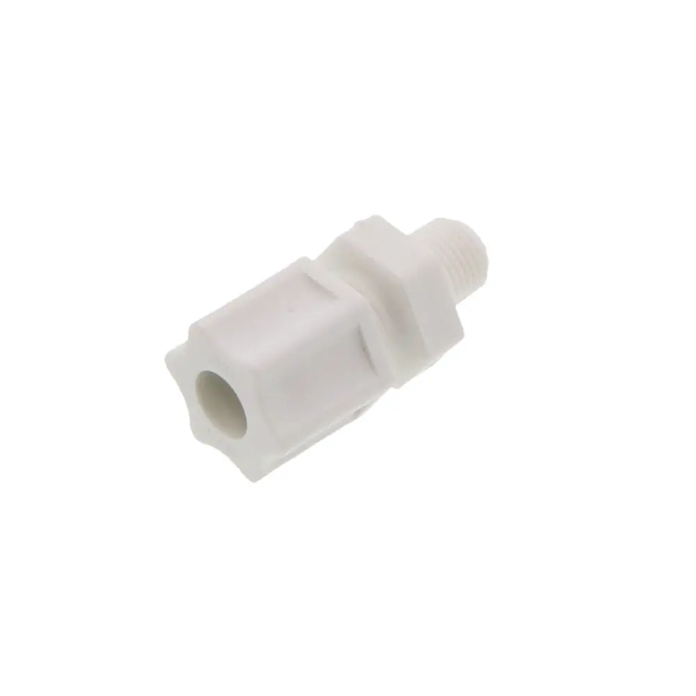 Jaco 10-5-2-P-O Polypropylene Male Connector 5/16 Od Tube X 1/8 Mpt 1