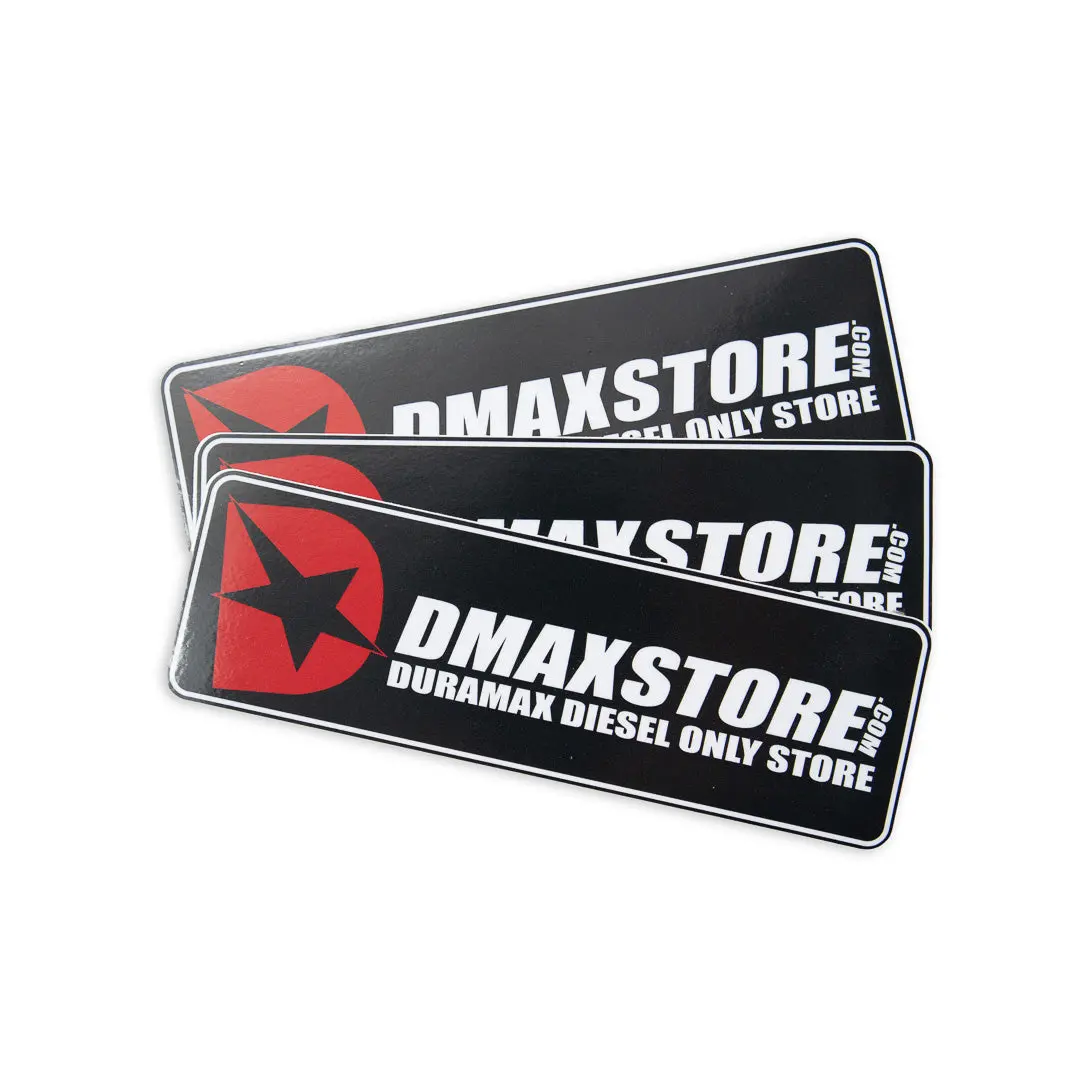Dmaxstore Red White & Black Sticker 3 Pack 1