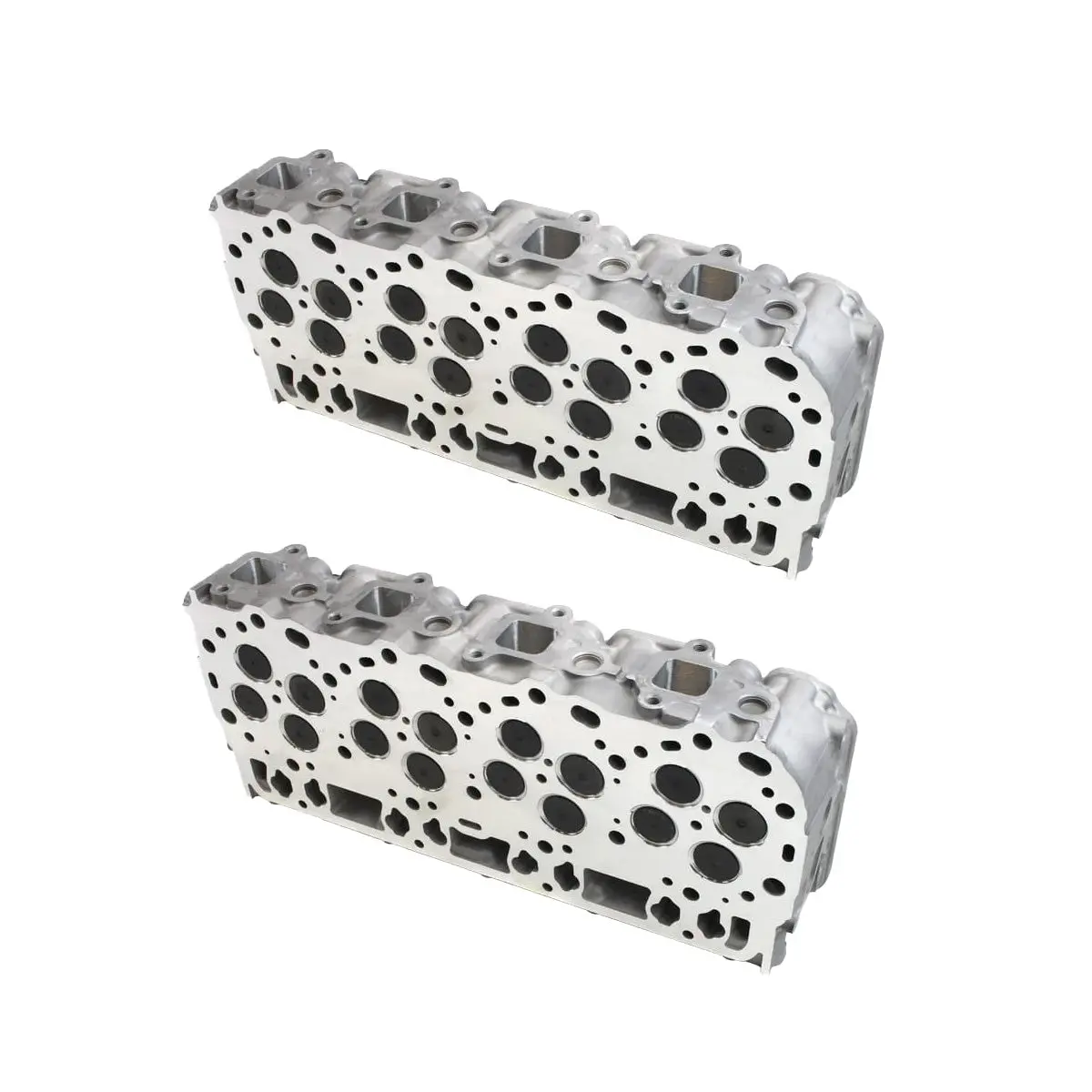 Industrial Injection 2001-2004 Lb7 Duramax Ported & Polished Cylinder Heads (Rh & Lh Set) 1