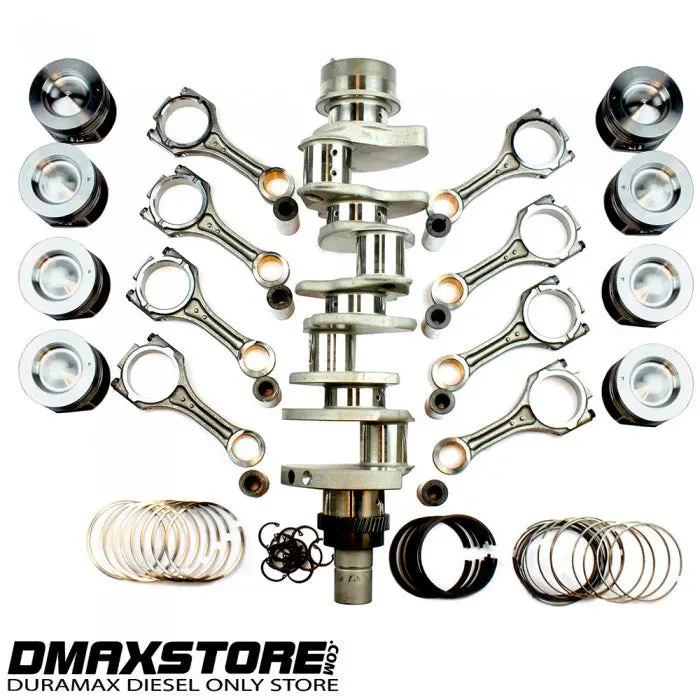 Dmaxstore Performance Stage 1 Short Block 700Hp, 2001-2016 Lb7/Lly/Lbz/Lmm/Lml 3