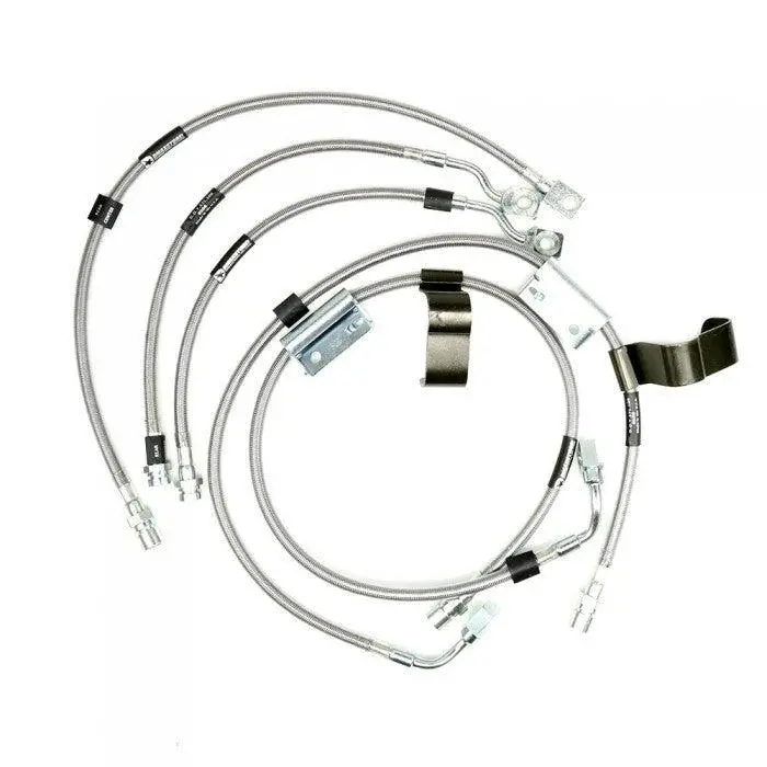 Dmaxstore Stainless Steel Brake Lines, 2001-2007 Lb7/Lly/Lbz Single Rear Wheel 1