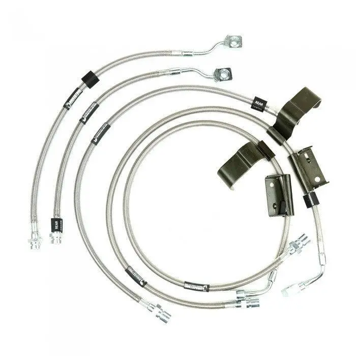 Dmaxstore Stainless Steel Brake Lines, 2001-2007 Lb7/Lly/Lbz Dual Rear Wheel 1