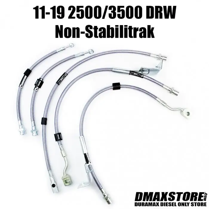 Dmaxstore Stainless Steel Brake Lines, 2011-2019 Lml/L5p 5