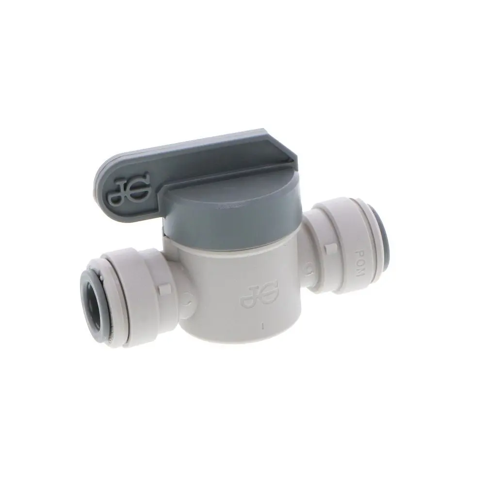 John Guest Shut-Off Valve-Acetal, Long Handle - 3/8 X 3/8 1