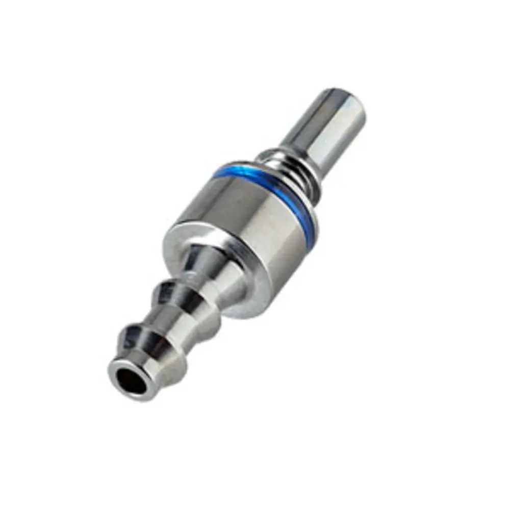 Lq2d2204lblu Valved In-Line Locking Hose Barb Liquid Cooling Coupling Insert 1/4" 1