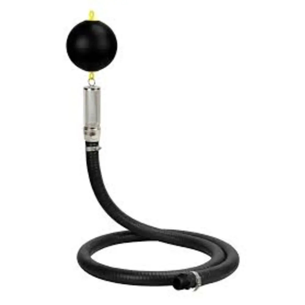 Floating Inlet Filter With Flexible Suction Hose & Built In Check Valve From Conservation Technology 1