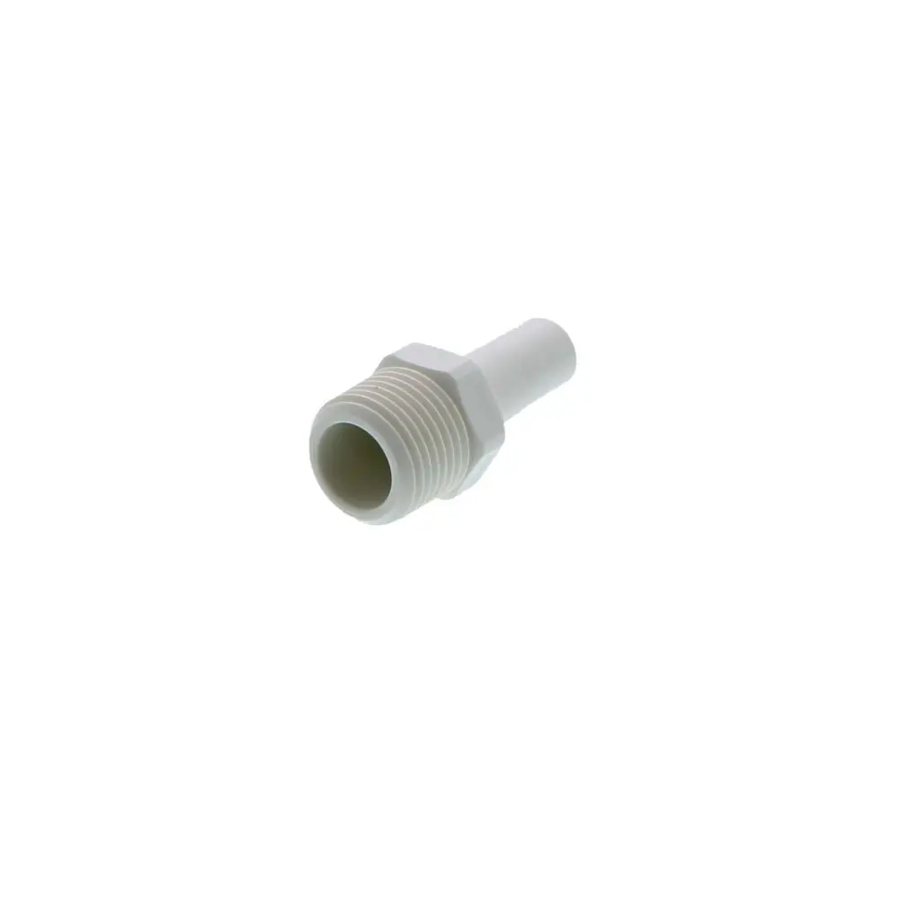 John Guest Stem Adapter Polypro - 1/2 X 1/2 Nptf 3