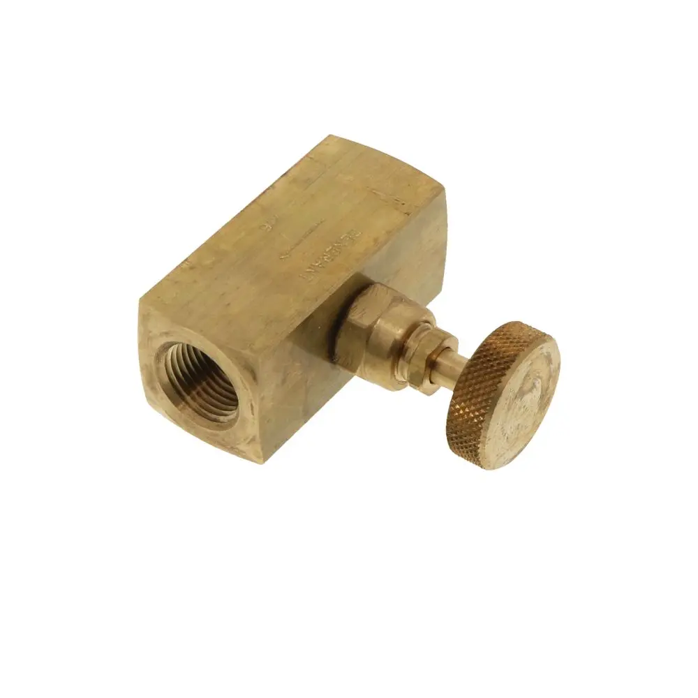 Lead-Free Brass Needle Valve 3/8" Fpt X 3/8" Fpt 1