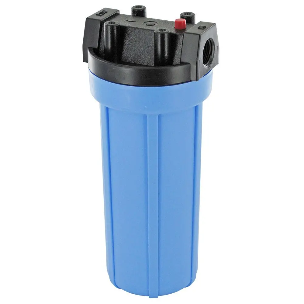 Watts Flowmatic 10" Hd Commercial Filter Housing Black/Blue W/ Pr - 3/4" Fpt 1